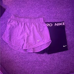 2 PIECE SET nike shorts